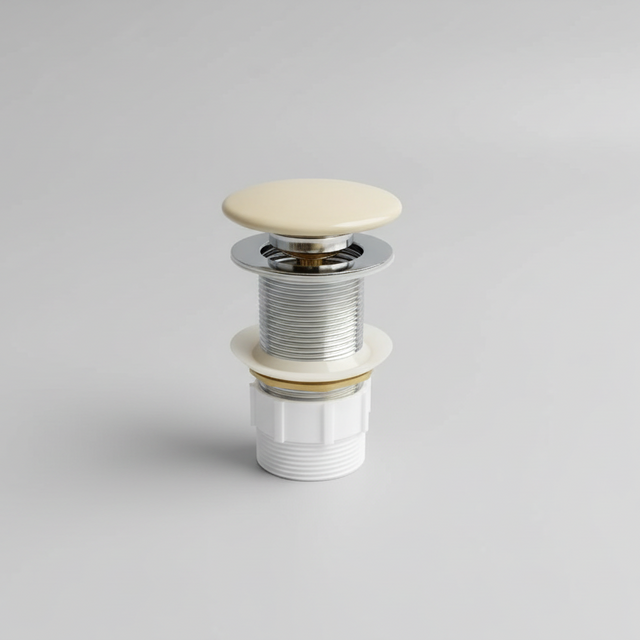 CLAYA PEACH FUZZ POP-UP WASTE NON-OVERFLOW 32MM MATTE PEACH FUZZ