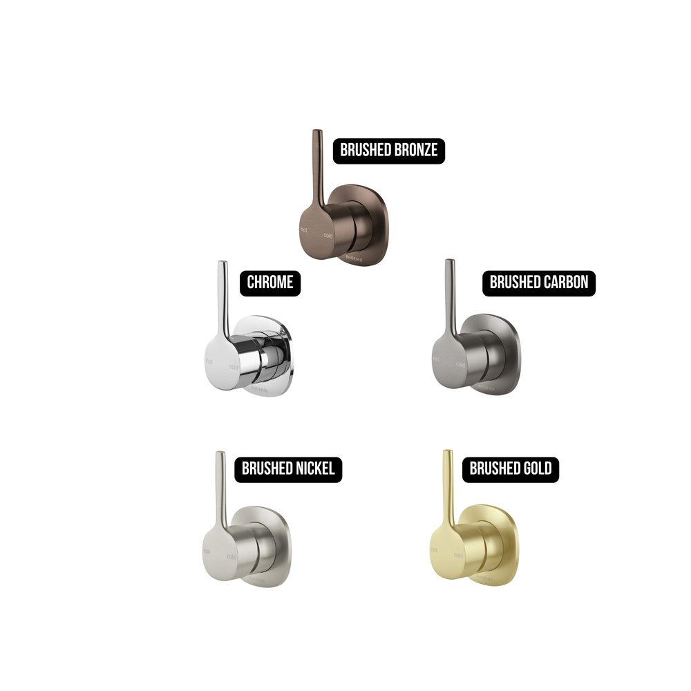 PHOENIX VASK SWITCHMIX SHOWER / WALL MIXER COMPLETE KIT CHROME