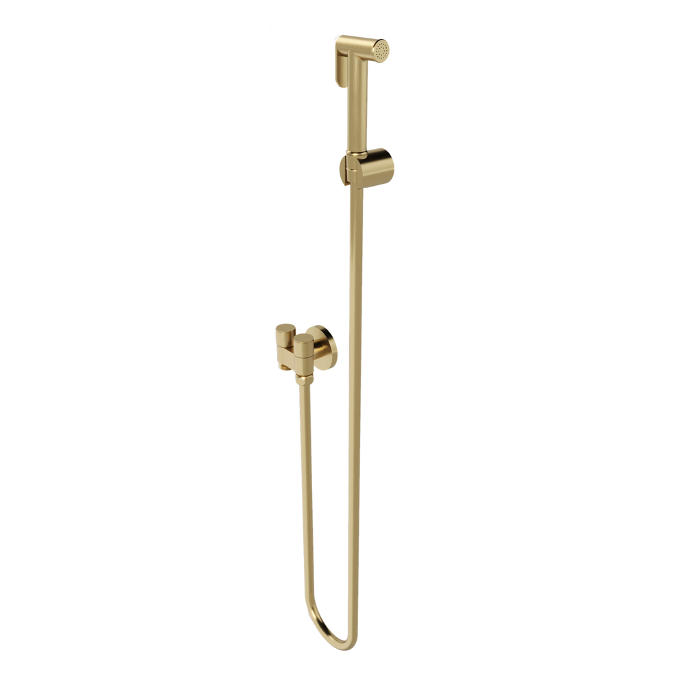 LINSOL ZARAH DUAL CONTROL BIDET/DOUCHE SPRAY BRUSHED BRASS
