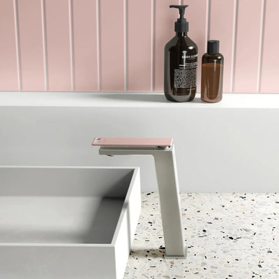 PHOENIX ZIMI VESSEL MIXER 241MM BRUSHED NICKEL