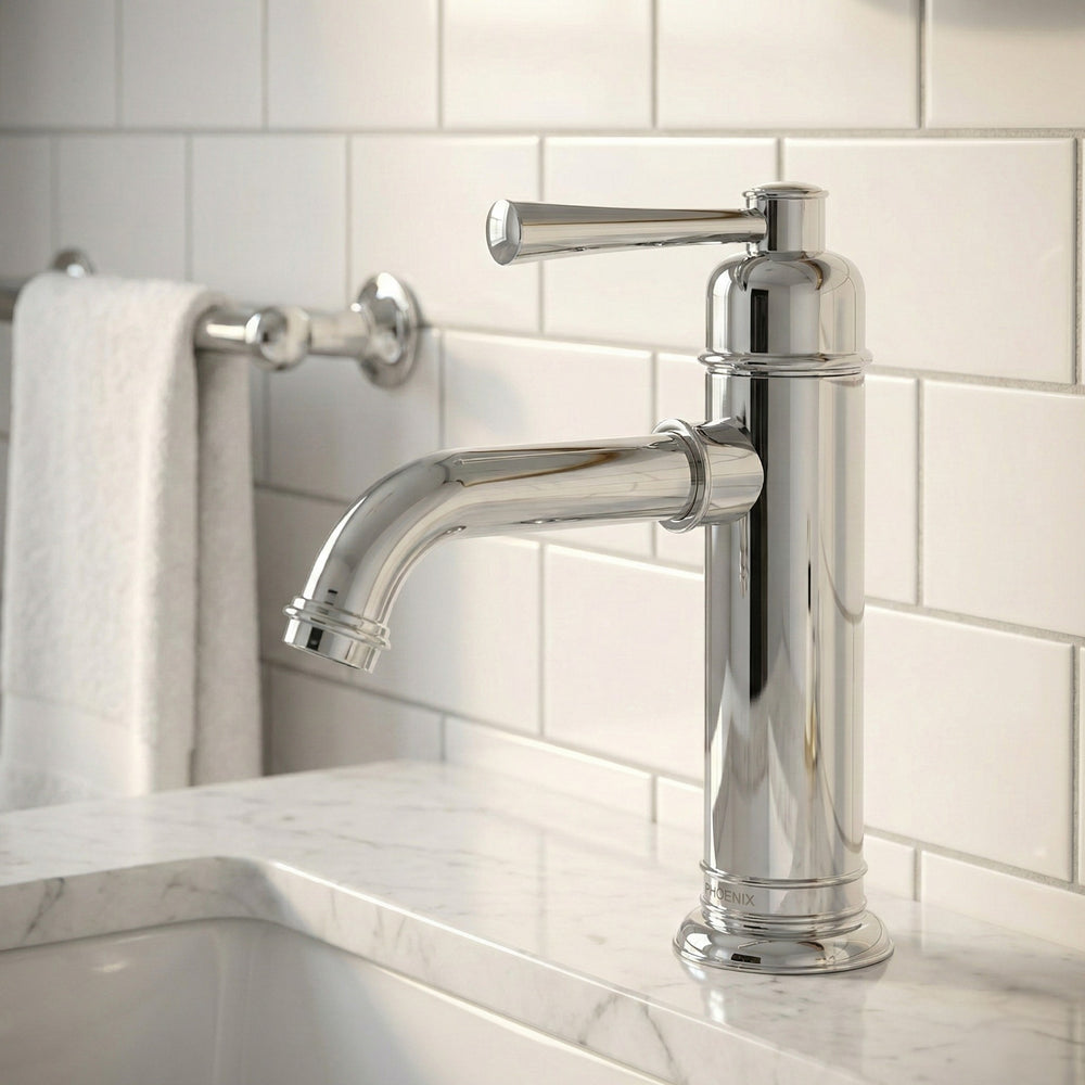 PHOENIX CROMFORD LEAD FREE BASIN MIXER 174MM CHROME