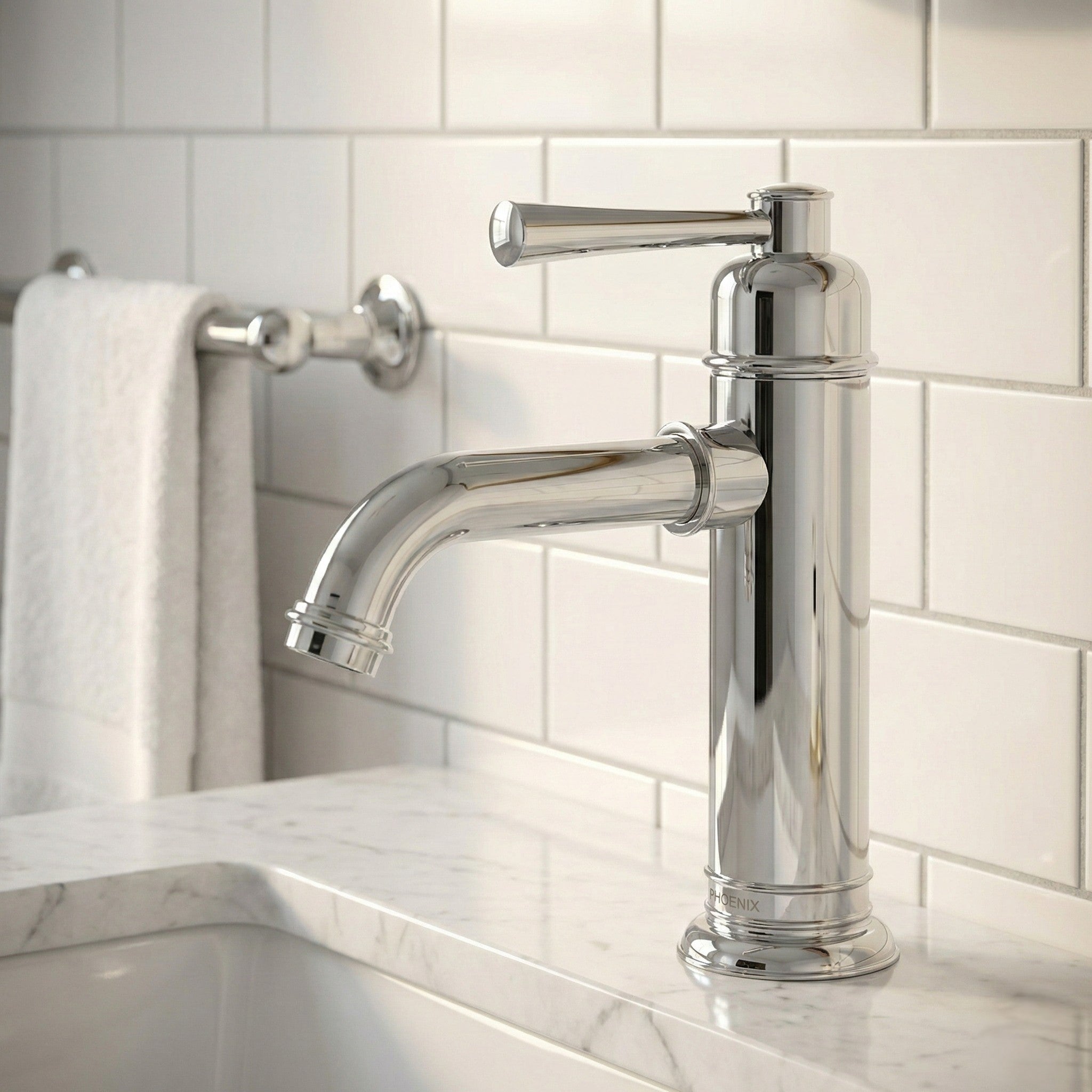 PHOENIX CROMFORD LEAD FREE BASIN MIXER 174MM CHROME