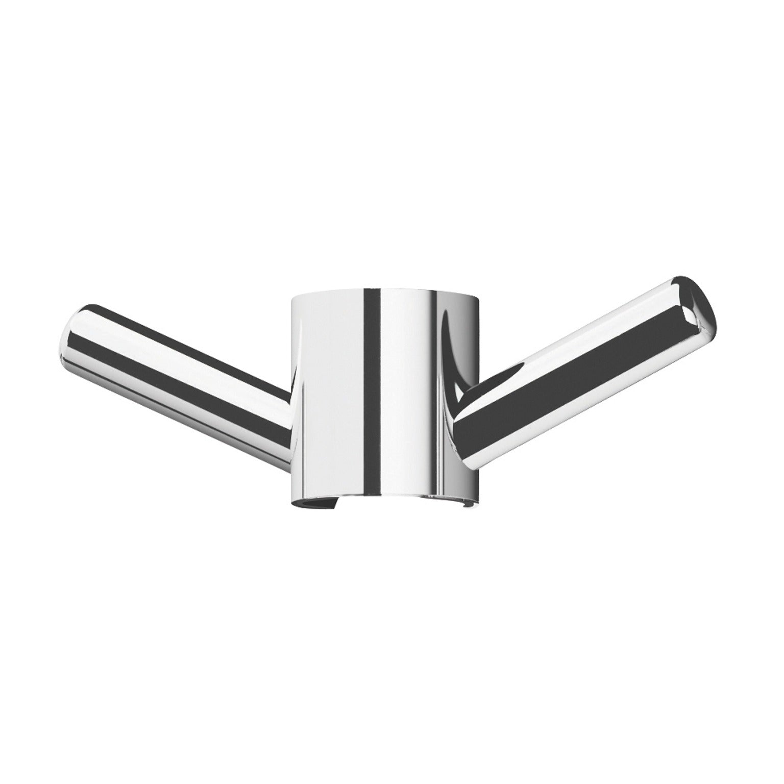 PHOENIX VERTICAL RAIL HOOK ROUND CHROME