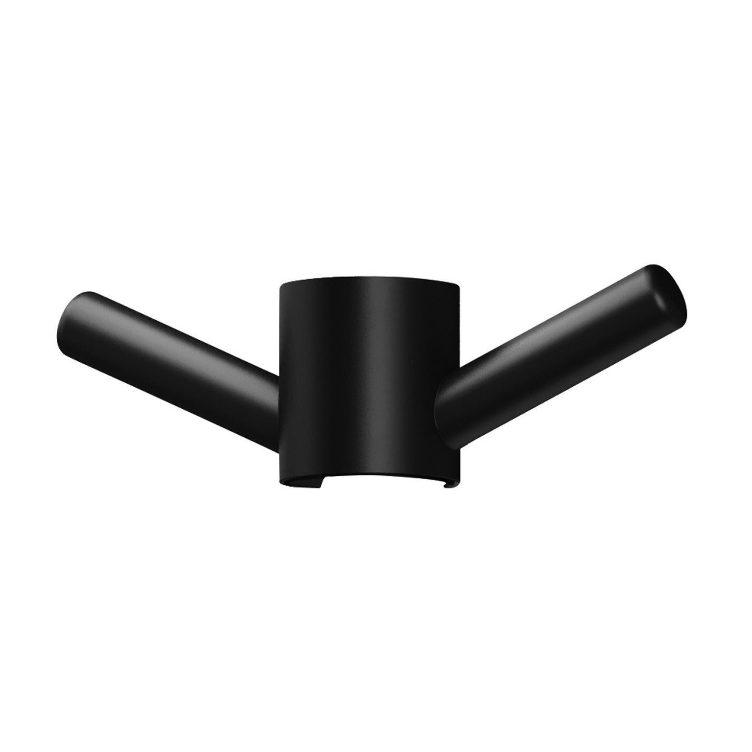 PHOENIX VERTICAL RAIL HOOK ROUND MATTE BLACK