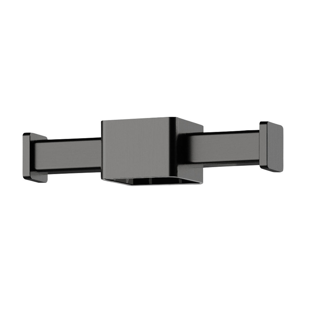 PHOENIX VERTICAL RAIL HOOK SQUARE BRUSHED CARBON