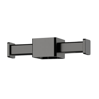 PHOENIX VERTICAL RAIL HOOK SQUARE BRUSHED CARBON