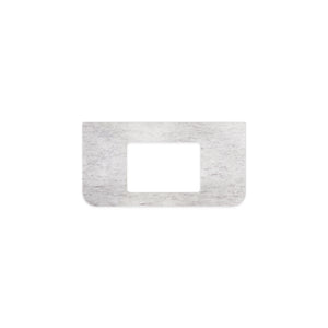 FIENZA POLAR SACCO SILICA FREE CURVED DEPTH STONE BENCHTOP WITH SINGLE UNDERMOUNT BASIN HOLE (AVAILABLE IN 900MM AND 1200MM)
