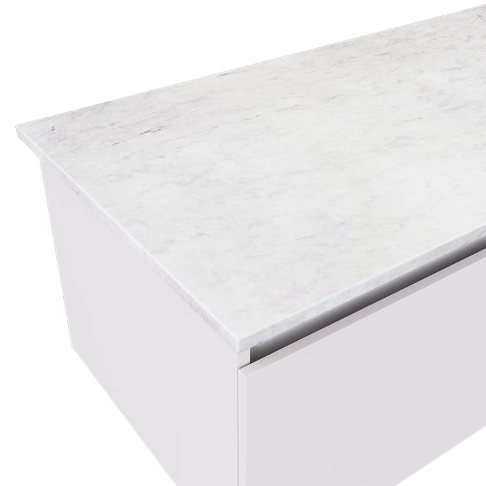 FIENZA POLAR SACCO SILICA FREE RECTANGULAR STONE BENCHTOP (AVAILABLE IN 600MM, 750MM, 900MM, 1200MM, 1500MM AND 1800MM)