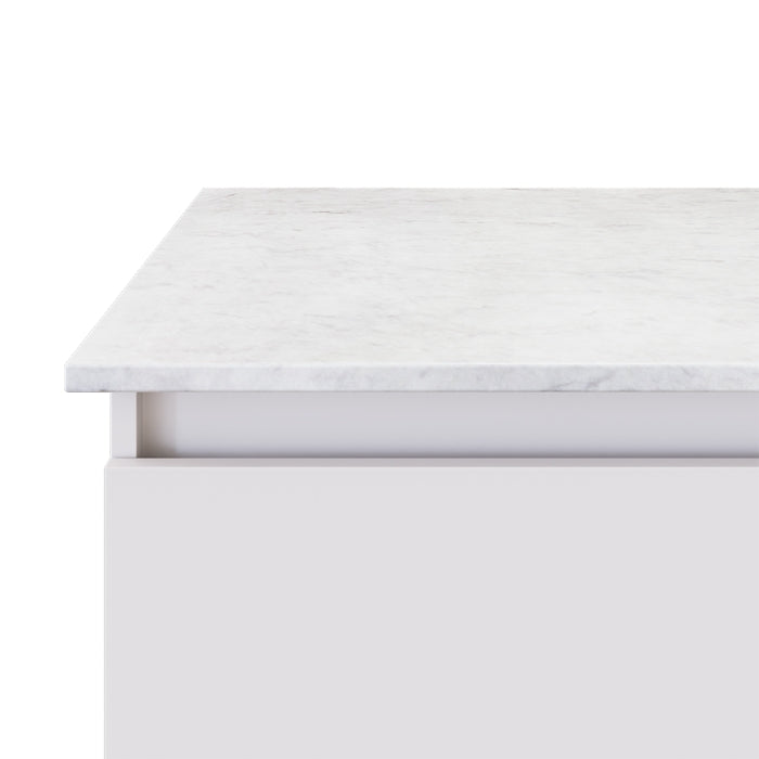 FIENZA POLAR SACCO SILICA FREE RECTANGULAR STONE BENCHTOP (AVAILABLE IN 600MM, 750MM, 900MM, 1200MM, 1500MM AND 1800MM)