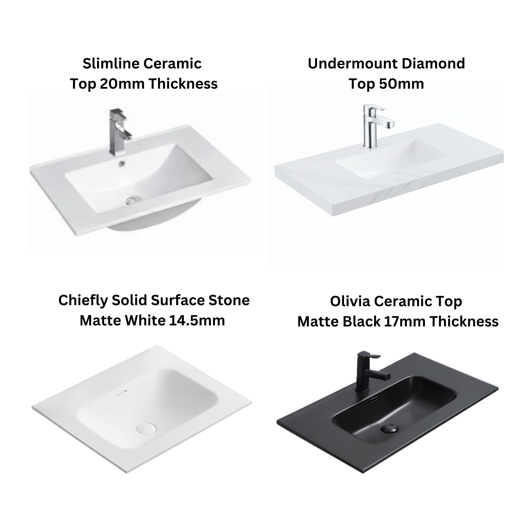 POSEIDON MATTE WHITE 1200MM SINGLE BOWL FLOOR STANDING VANITY