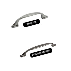 MODULR PROVINCIAL HANDLE BRUSHED SATIN BLACK NICKEL (AVAILABLE IN 96MM AND 160MM)