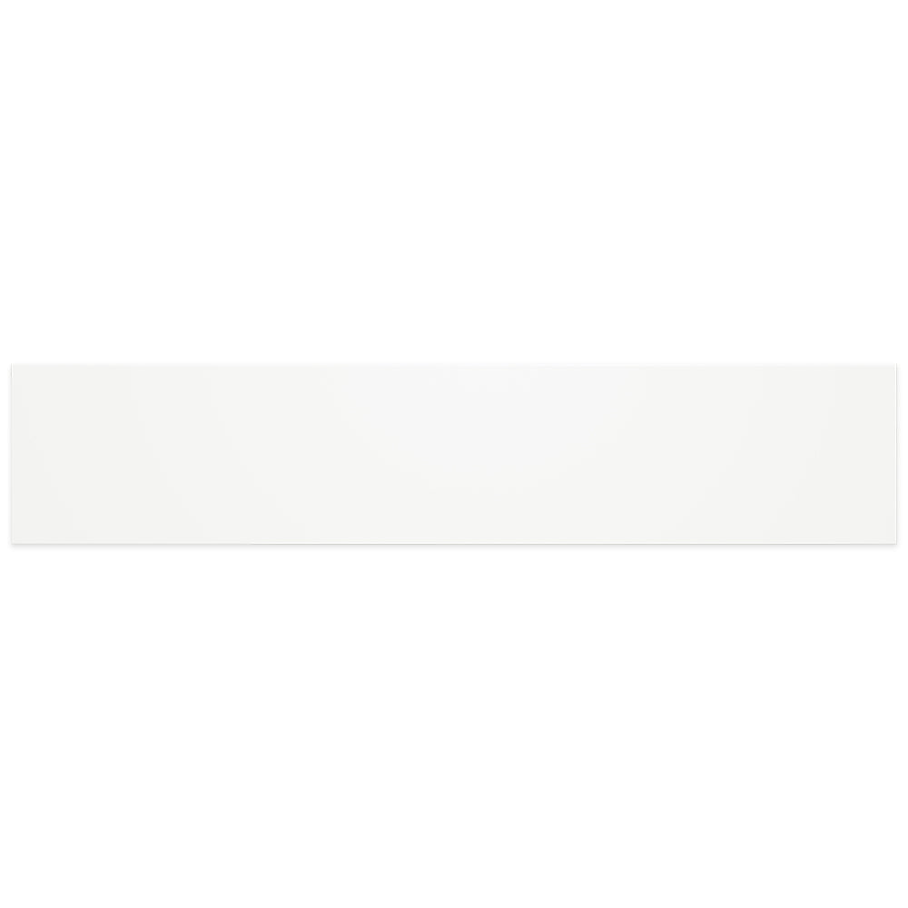FIENZA PURE WHITE RECTANGULAR SOLID SURFACE BENCHTOP (AVAILABLE IN 600MM, 750MM, 900MM, 1200MM, 1500MM AND 1800MM)