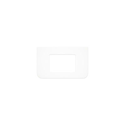FIENZA PURE WHITE CURVED SOLID SURFACE BENCHTOP WITH SINGLE UNDERMOUNT BASIN HOLE (AVAILABLE IN 750MM, 900MM, 1200MM AND 1500MM)