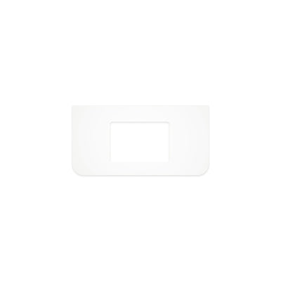 FIENZA PURE WHITE CURVED SOLID SURFACE BENCHTOP WITH SINGLE UNDERMOUNT BASIN HOLE (AVAILABLE IN 750MM, 900MM, 1200MM AND 1500MM)