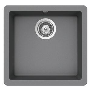 SCHOCK QUADRO SINGLE BOWL KITCHEN SINK CROMA 450MM