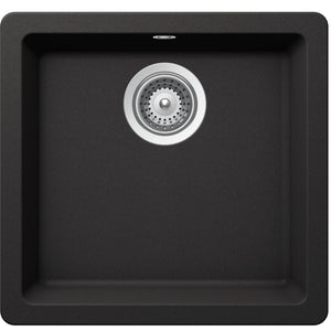 SCHOCK QUADRO SINGLE BOWL KITCHEN SINK NERO 450MM