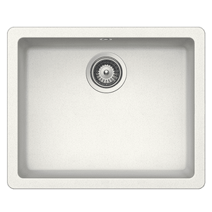 SCHOCK QUADRO LARGE SINGLE BOWL KITCHEN SINK ALPINA 550MM