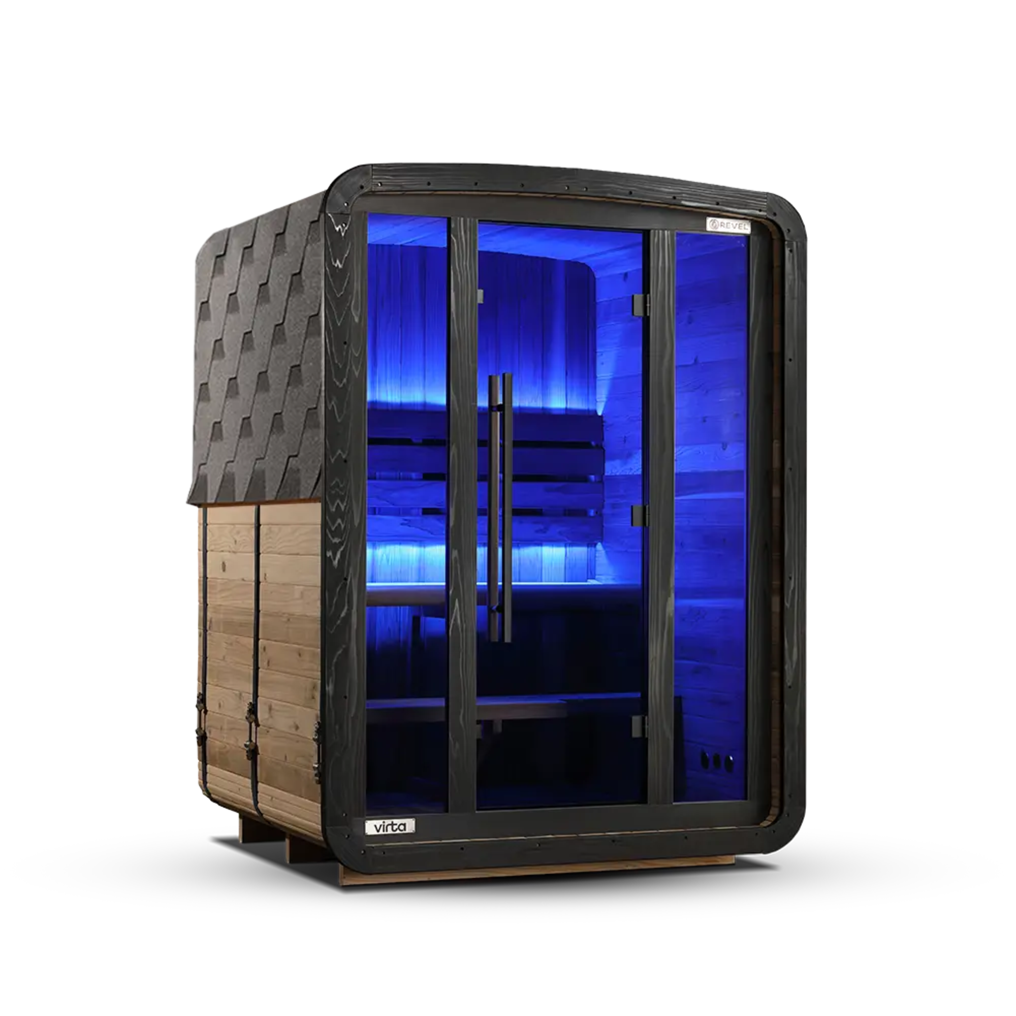 REVEL VIRTA 2 PERSON OUTDOOR SAUNA