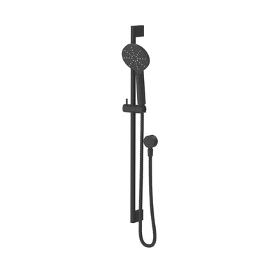BELLA VISTA MICA SHOWER RAIL 800MM BLACK