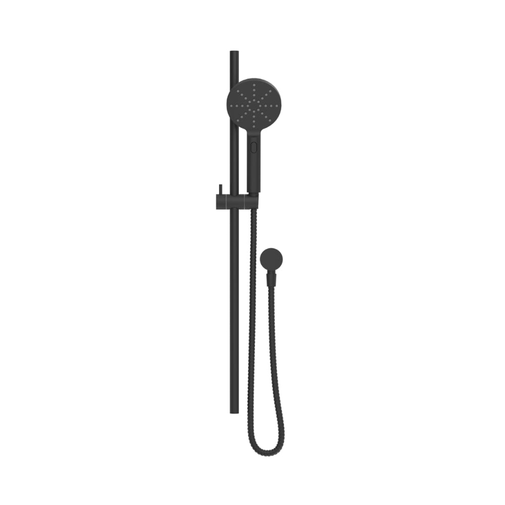 BELLA VISTA MICA SHOWER RAIL 800MM BLACK