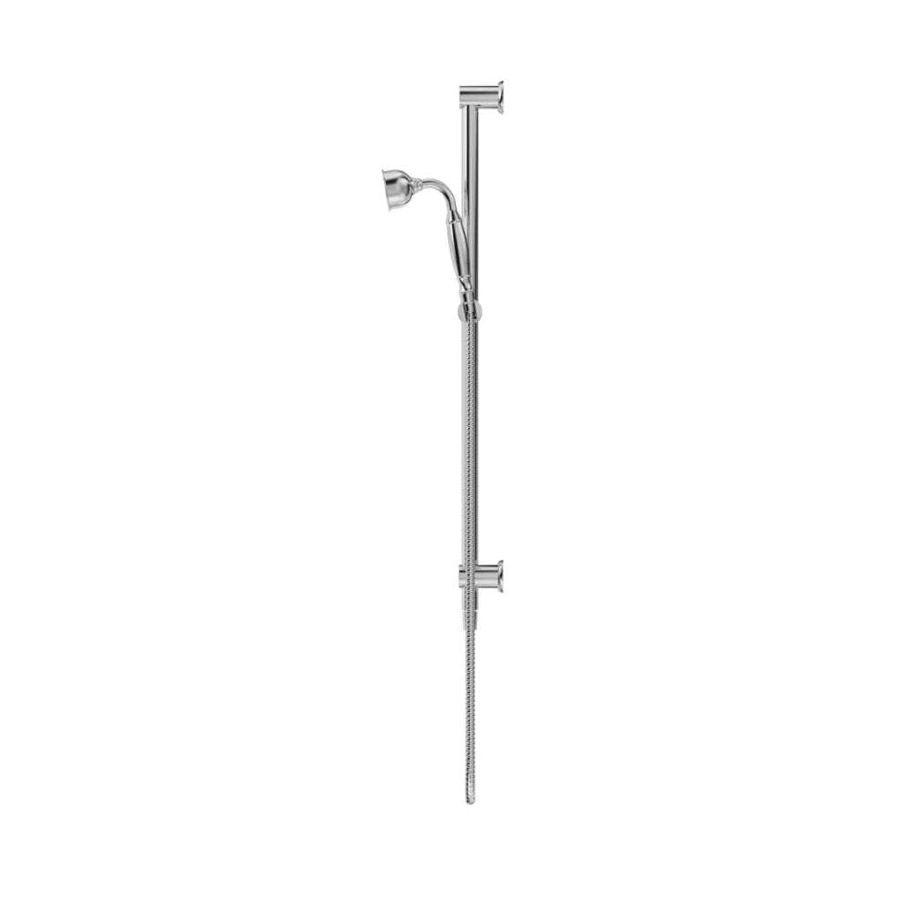 BELLA VISTA MICA HERITAGE SHOWER RAIL 800MM CHROME