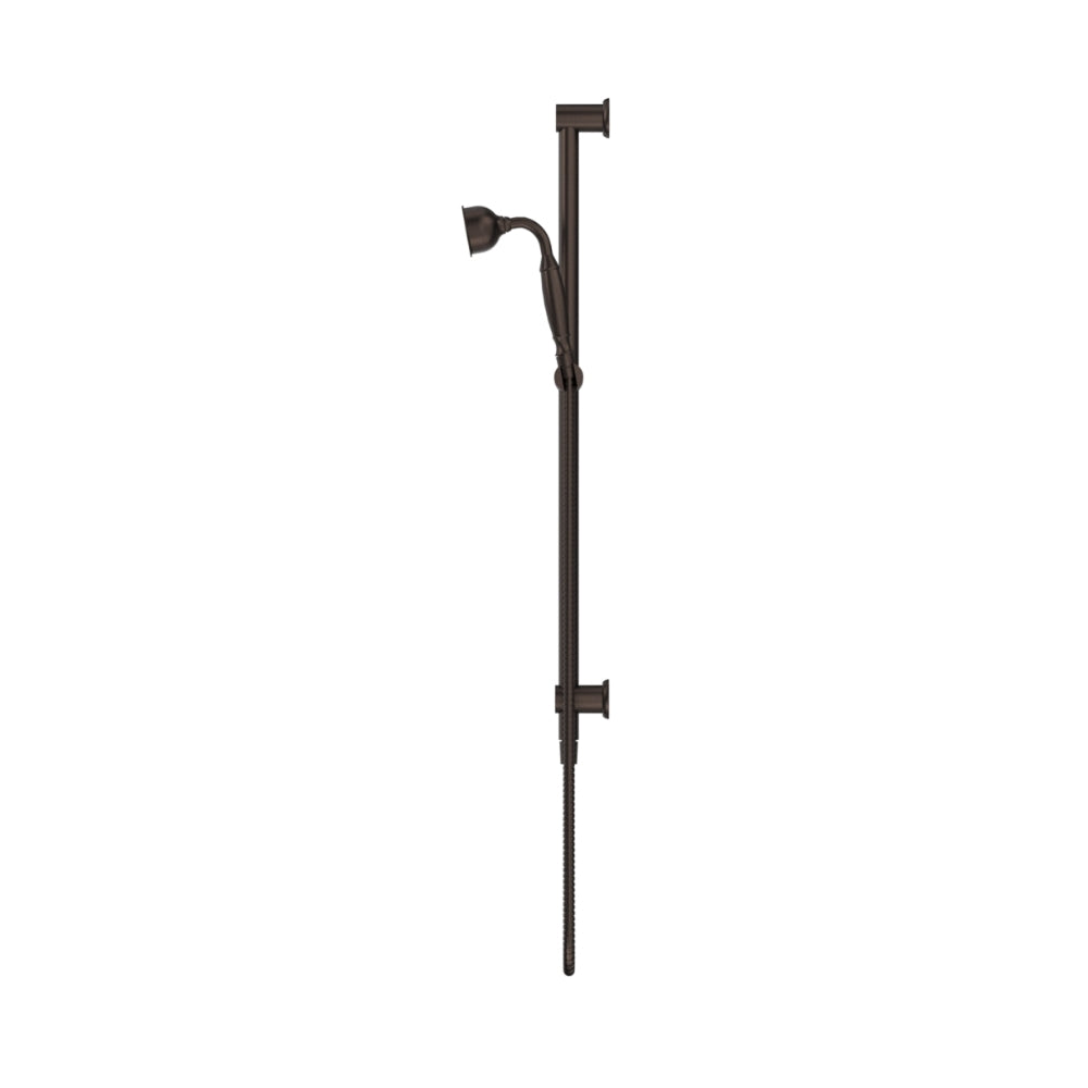 BELLA VISTA MICA HERITAGE SHOWER RAIL 800MM DUSK BRONZE