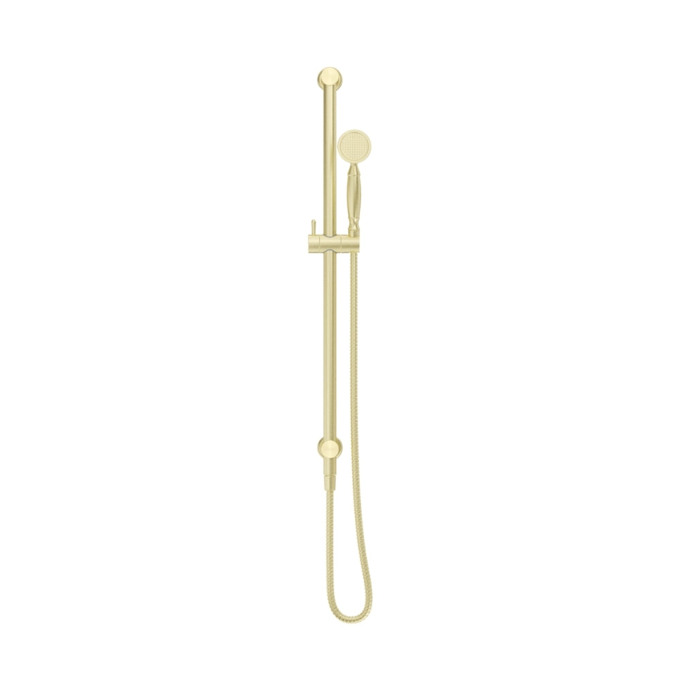 BELLA VISTA MICA HERITAGE SHOWER RAIL 800MM FRENCH GOLD