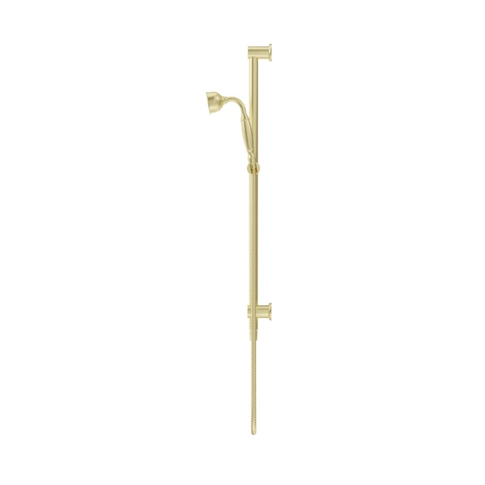 BELLA VISTA MICA HERITAGE SHOWER RAIL 800MM FRENCH GOLD