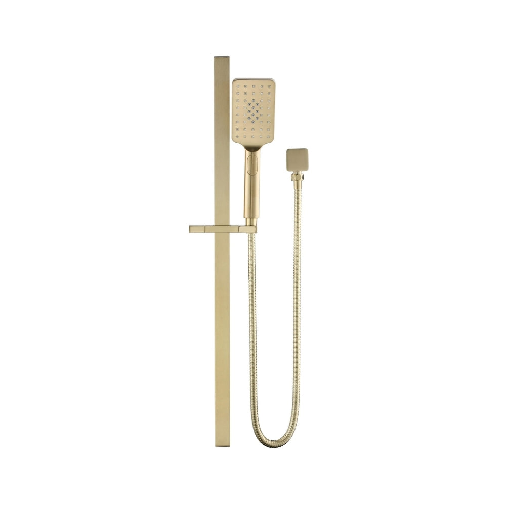 BELLA VISTA CRESTA SINGLE SHOWER RAIL 740MM FRENCH GOLD