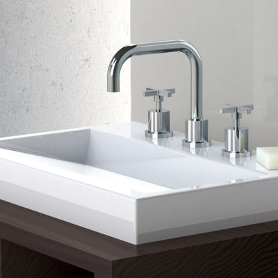 PHOENIX RADII BASIN SET SQUARELINE 160MM CHROME