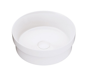 FIENZA REBA SEMI-INSET BASIN GLOSS WHITE 355MM