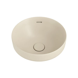 FIENZA ALUCA ROUND SEMI-INSET BASIN MATTE KHAKI 350MM