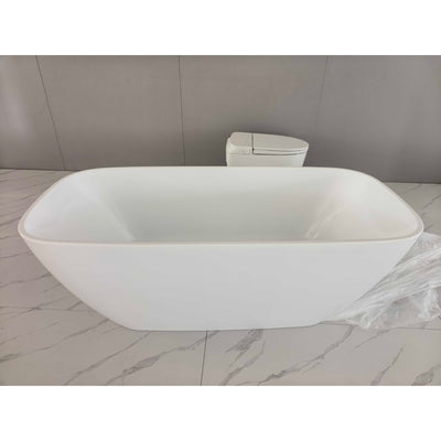 VITO ROSSA FREESTANDING BATHTUB GLOSS WHITE (AVAILABLE IN 1500MM AND 1700MM)