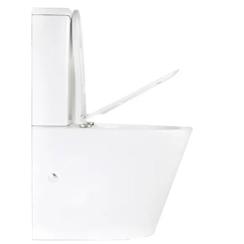 DECINA RENEE RIMLESS UNIVERSAL BACK-TO-WALL TOILET SUITE GLOSS WHITE