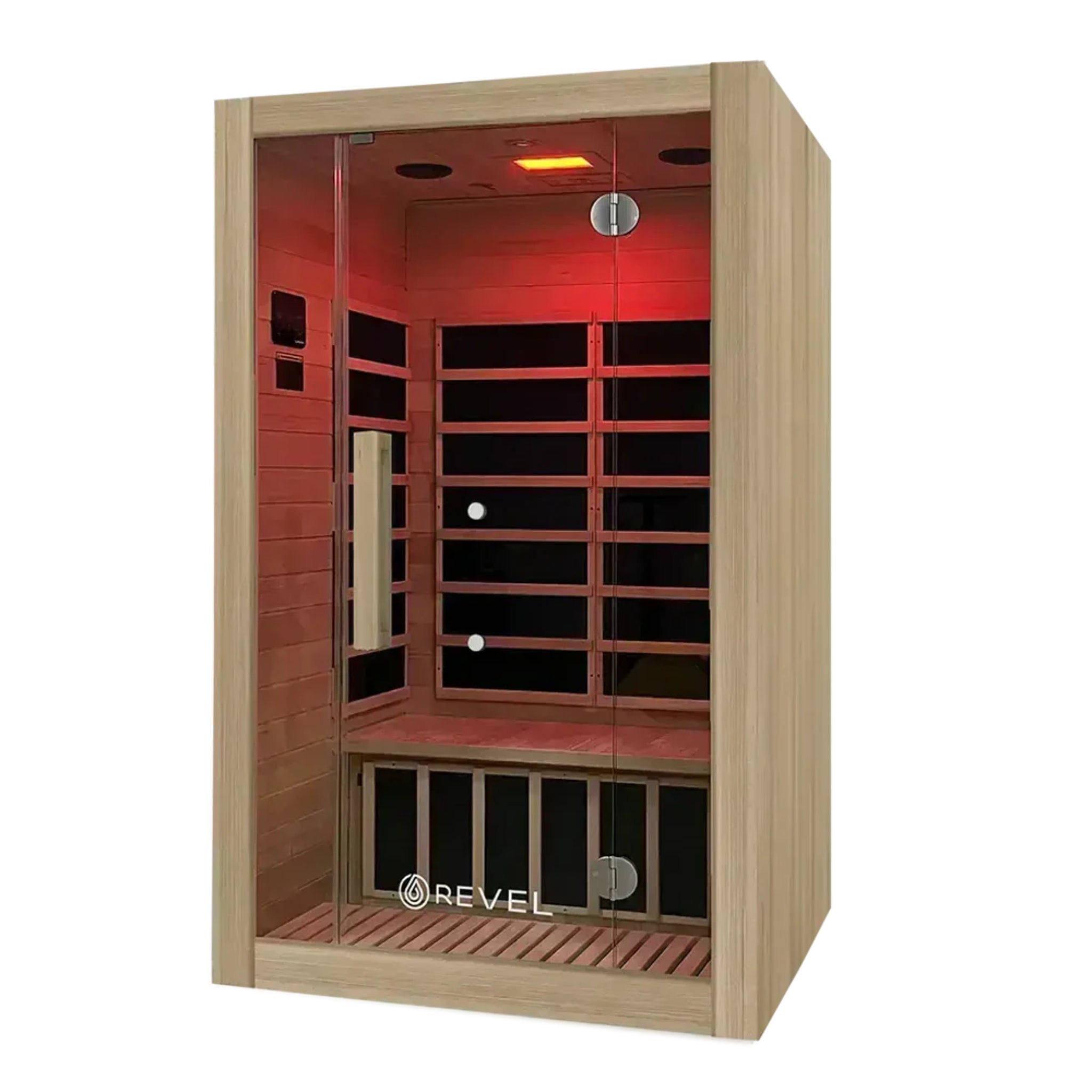 REVEL KORA 2 PERSON LOW EMF FAR INFRARED SAUNA