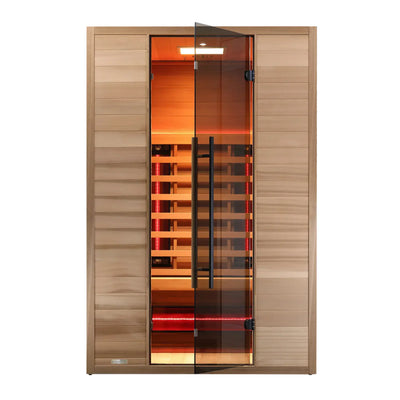 REVEL NOVA 2 PERSON FULL SPECTRUM INFRARED CEDAR SAUNA