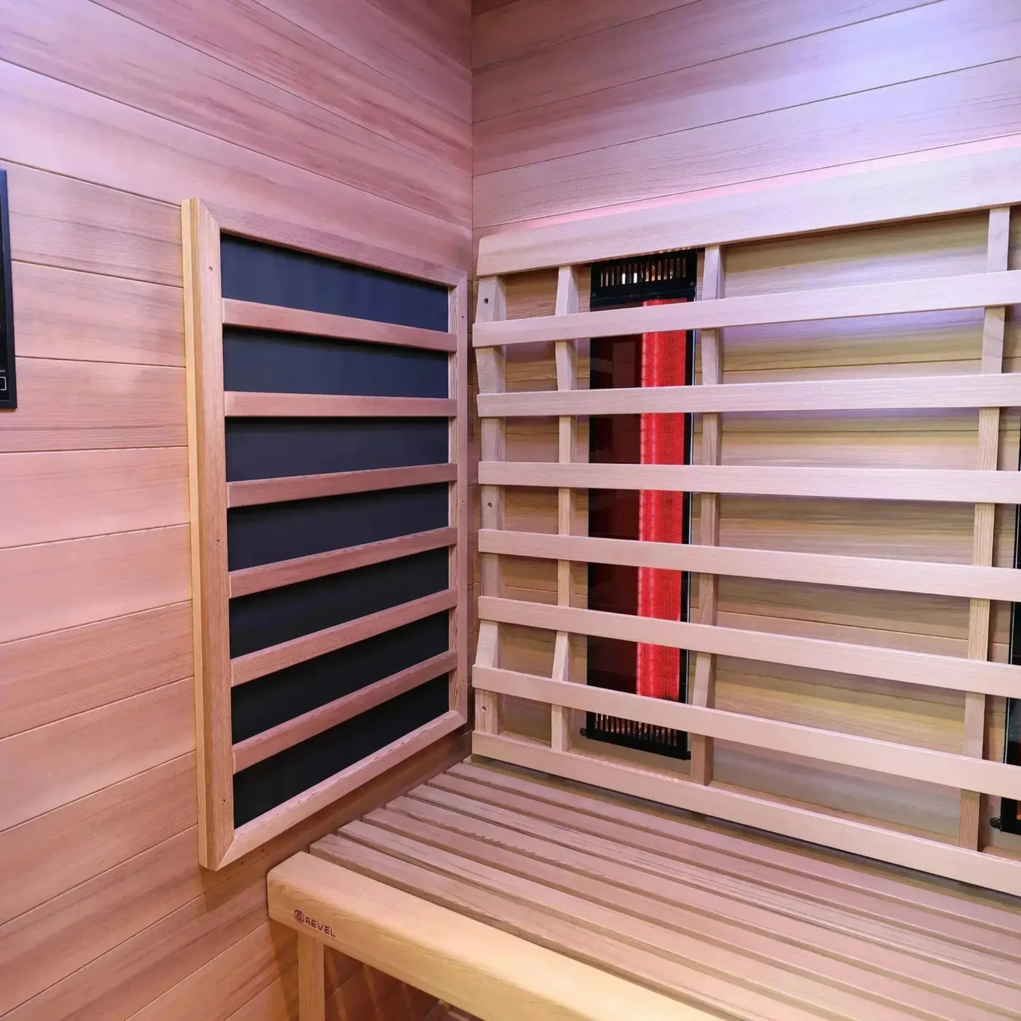REVEL NOVA 2 PERSON FULL SPECTRUM INFRARED CEDAR SAUNA