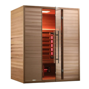 REVEL NOVA 3 PERSON FULL SPECTRUM INFRARED CEDAR SAUNA