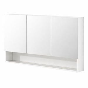 CETO REVIVE MATTE WHITE MIRROR SHAVING CABINET 1198X750MM