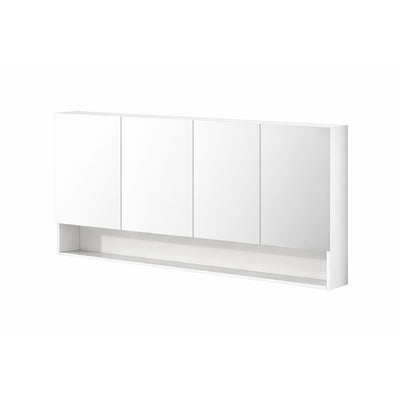 CETO REVIVE MATTE WHITE MIRROR SHAVING CABINET 1480X750MM