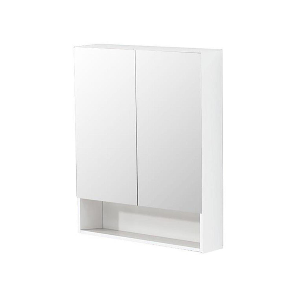 CETO REVIVE MATTE WHITE MIRROR SHAVING CABINET 600X750MM
