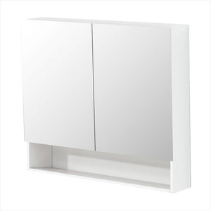 CETO REVIVE MATTE WHITE MIRROR SHAVING CABINET 900X750MM