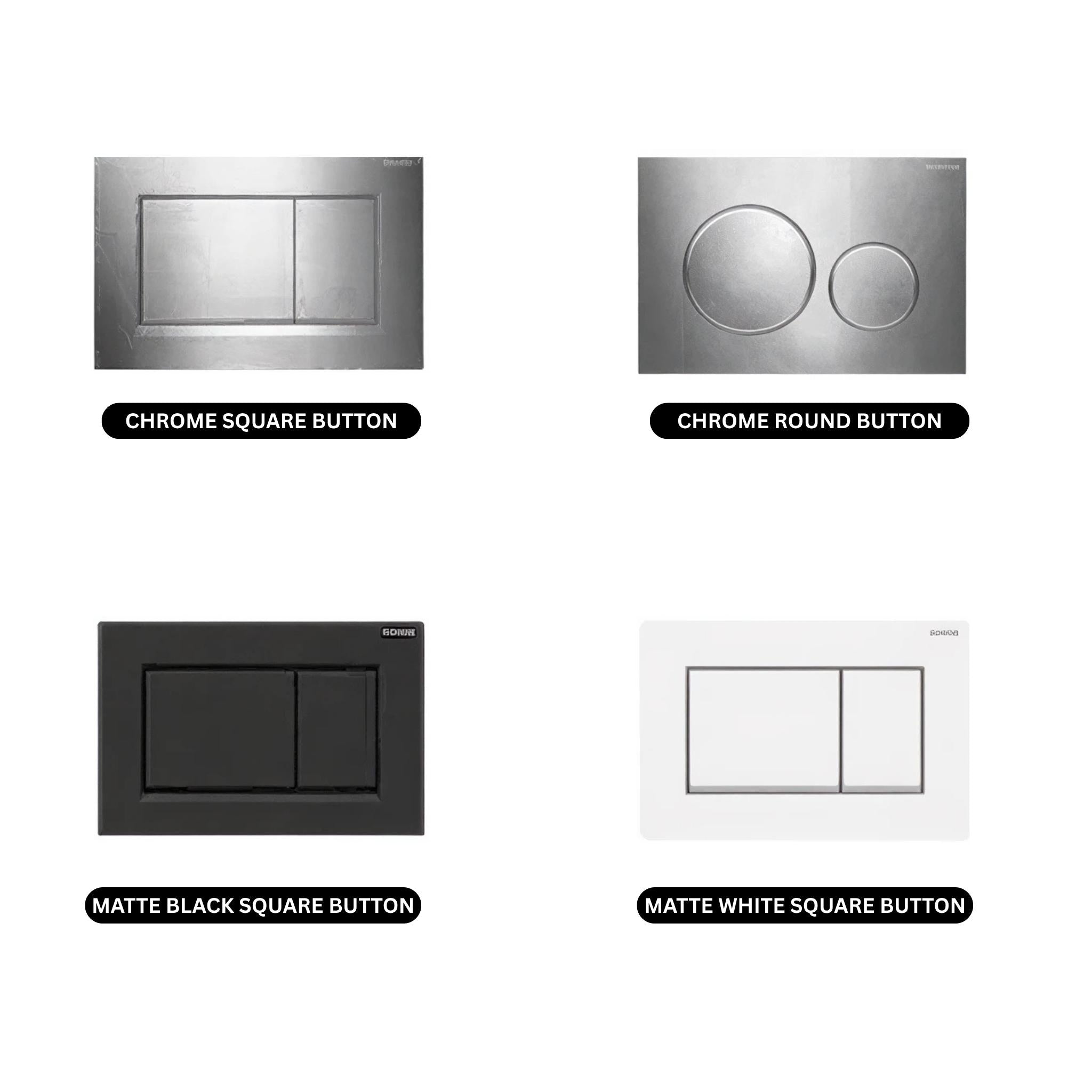DECINA RENEE RIMLESS WALL FACED PAN & GEBERIT IN-WALL CISTERN TOILET SUITE