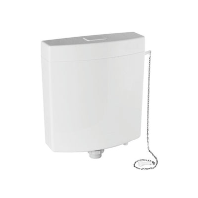 JOHNSON SUISSE LIFE WALL MOUNTED PULL CHAIN URINAL CISTERN