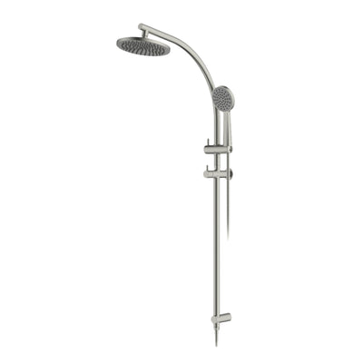 GARETH ASHTON CURVE SHOWER SYSTEM 1180MM BRUSHED NICKEL