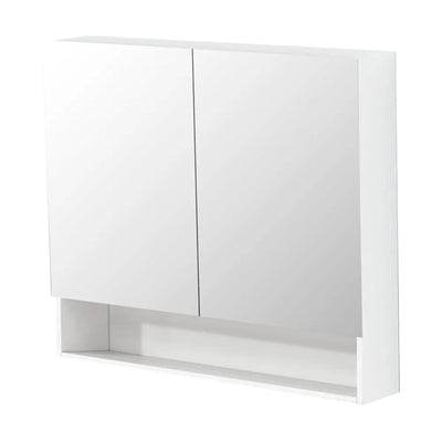 POSEIDON RIVA WHITE MIRROR SHAVING CABINET 750X750MM