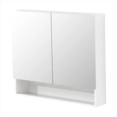 POSEIDON RIVA WHITE MIRROR SHAVING CABINET 900X750MM