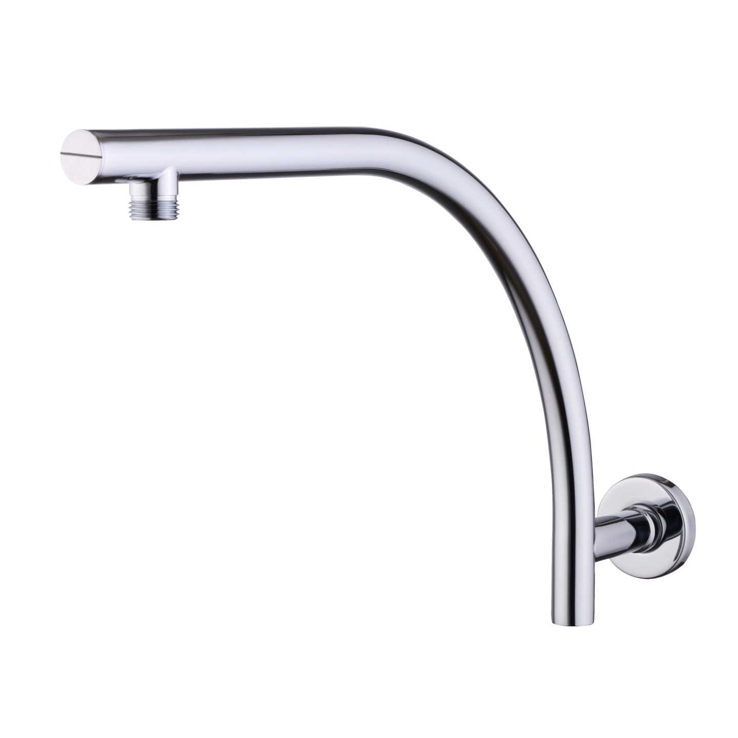 OLIVERI ROME RAISED WALL MOUNTED SHOWER ARM 400MM CHROME