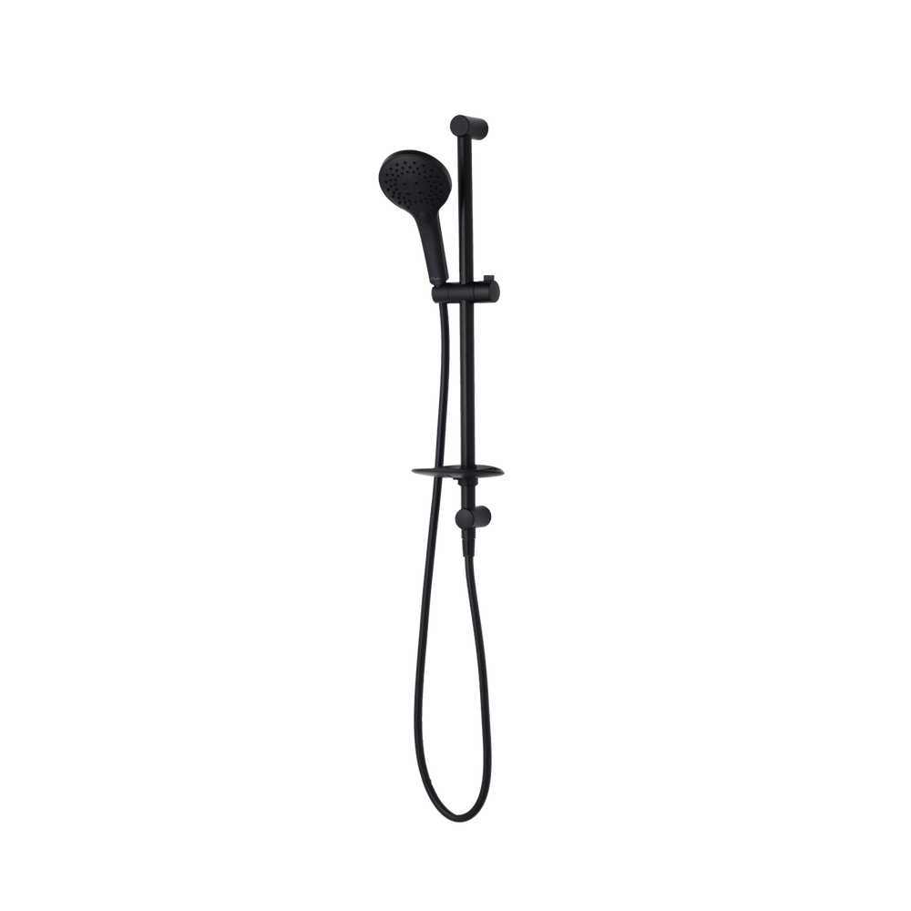 OLIVERI ROME HAND SHOWER WITH RAIL MATTE BLACK