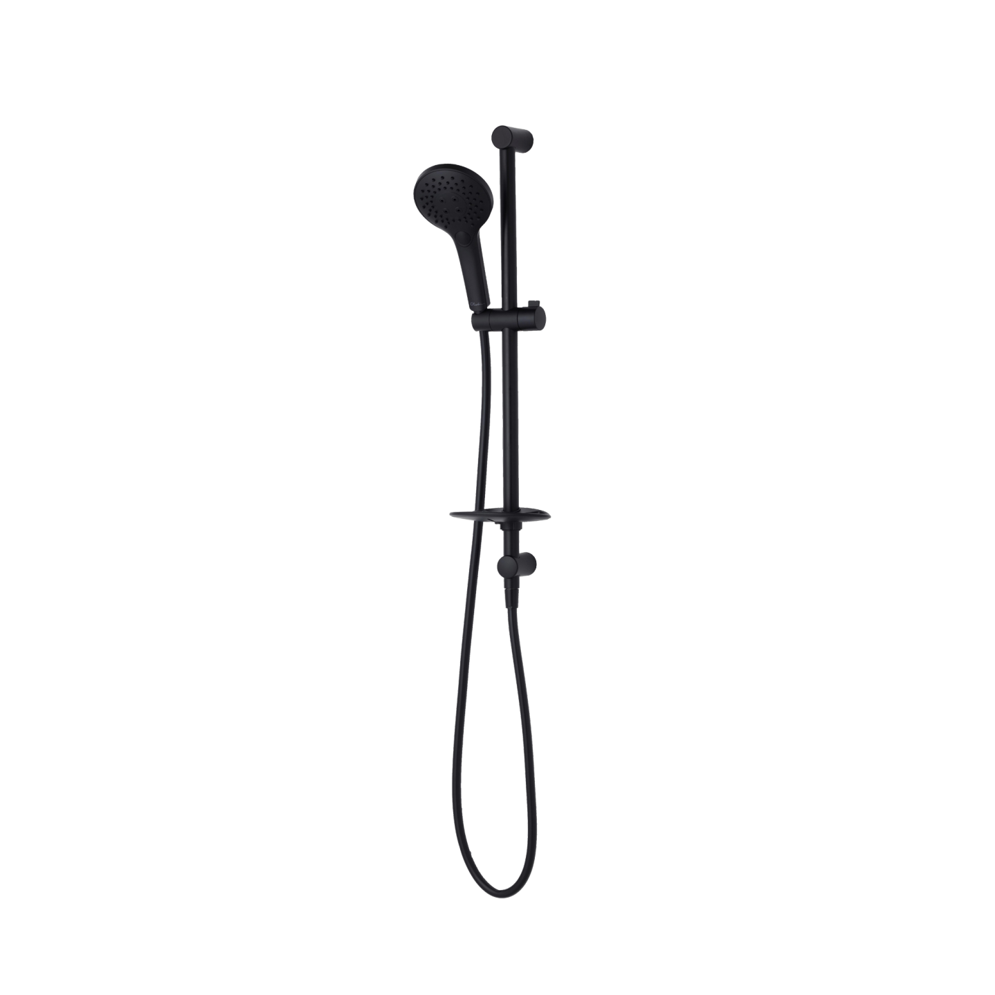 OLIVERI ROME HAND SHOWER WITH RAIL MATTE BLACK